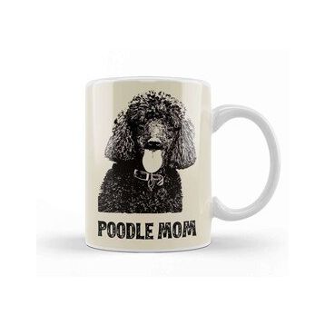 Baskı Dükkanı Poodle Mom 08 Kupa