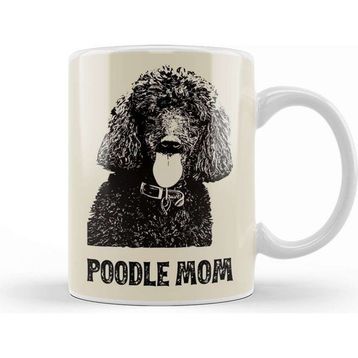 Baskı Dükkanı Poodle Mom 08 Kupa