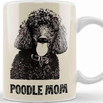 Baskı Dükkanı Poodle Mom 08 Kupa