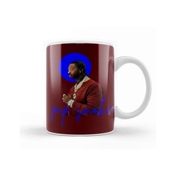 Baskı Dükkanı Pop Smoke Art Gift Kupa Bardak