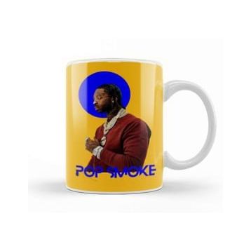 Baskı Dükkanı Pop Smoke Art Gift Kupa Bardak