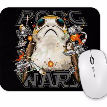 Baskı Dükkanı Porg Wars Mouse Pad