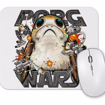 Baskı Dükkanı Porg Wars Mouse Pad