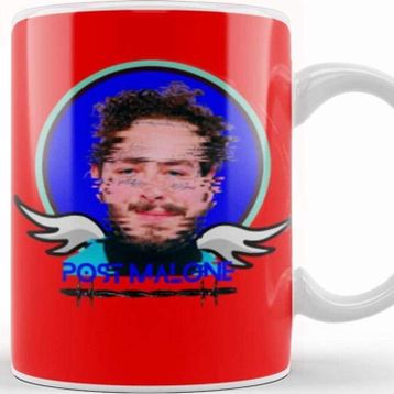 Baskı Dükkanı Post Malone Love Kupa