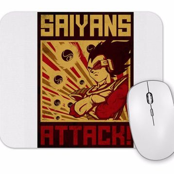 Baskı Dükkanı Poster Saiyans Mouse Pad