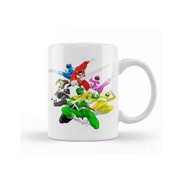 Baskı Dükkanı Power Rangers - Classic Team Kupa