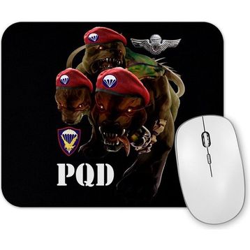 Baskı Dükkanı Pqd Cerbero Militar Mouse Pad