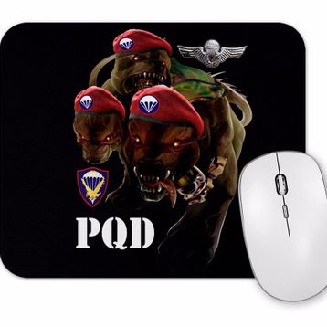 Baskı Dükkanı Pqd Cerbero Militar Mouse Pad