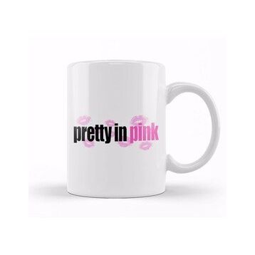 Baskı Dükkanı Pretty In Pink Logo Kupa