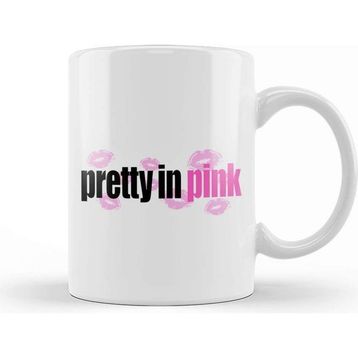 Baskı Dükkanı Pretty In Pink Logo Kupa