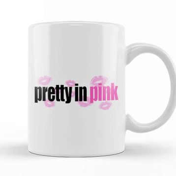 Baskı Dükkanı Pretty In Pink Logo Kupa