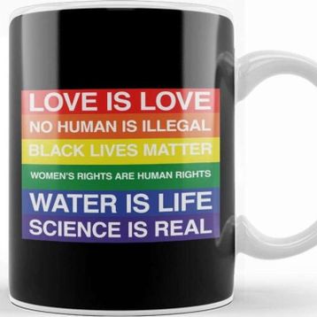 Baskı Dükkanı Pride Love And Rights Kupa