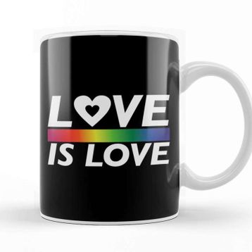 Baskı Dükkanı Pride Love Is Love Kupa