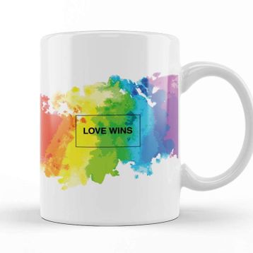 Baskı Dükkanı Pride Love Wins Kupa