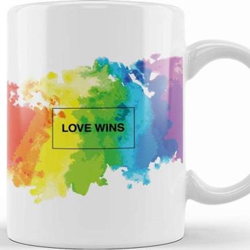 Baskı Dükkanı Pride Love Wins Kupa