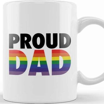 Baskı Dükkanı Pride Proud Dad Kupa