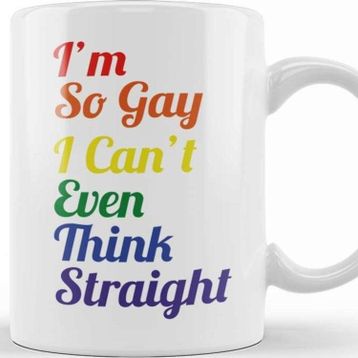 Baskı Dükkanı Pride So Gay Kupa