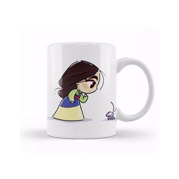Baskı Dükkanı Princesas Cute Mulan Kupa
