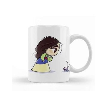 Baskı Dükkanı Princesas Cute Mulan Kupa
