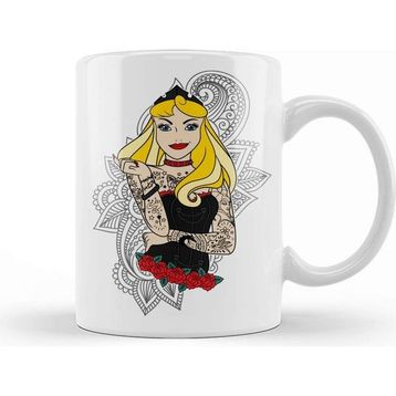 Baskı Dükkanı Princesas Rock 3 Kupa