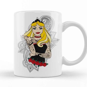 Baskı Dükkanı Princesas Rock 3 Kupa
