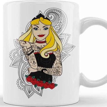 Baskı Dükkanı Princesas Rock 3 Kupa