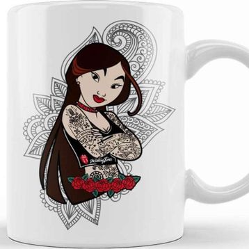 Baskı Dükkanı Princesas Rock 4 Kupa
