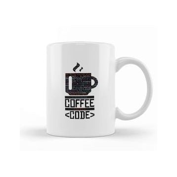 Baskı Dükkanı Programmer Coffee Code Kupa