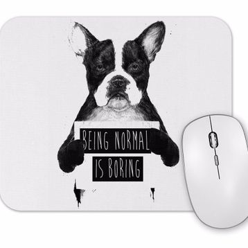 Baskı Dükkanı Protest Dog Pug Köpek Mouse Pad
