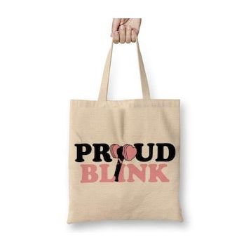 Baskı Dükkanı Proud Blınk Blackpink Bez Çanta