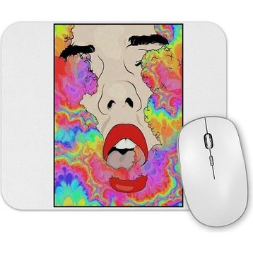 Baskı Dükkanı Psicodelic Mouse Pad