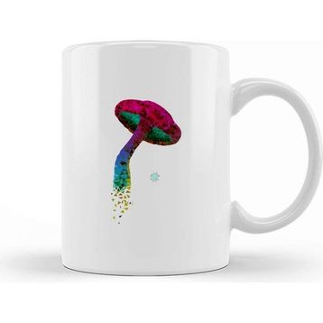 Baskı Dükkanı Psilocybe Mushroom 002 Kupa