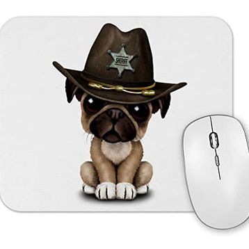 Baskı Dükkanı Pug Köpek 03 Mouse Pad