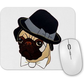 Baskı Dükkanı Pug Köpek 04 Mouse Pad