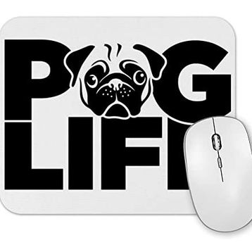 Baskı Dükkanı Pug Life Köpek 03 Mouse Pad