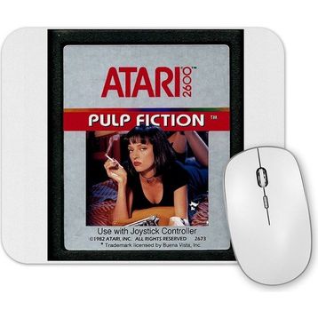 Baskı Dükkanı Pulp Fiction Game Atari Mouse Pad