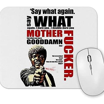 Baskı Dükkanı Pulp Fiction Say What Again Mouse Pad