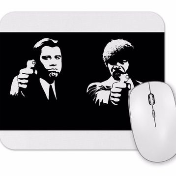 Baskı Dükkanı Pulp Fiction Vincent Jules Mouse Pad