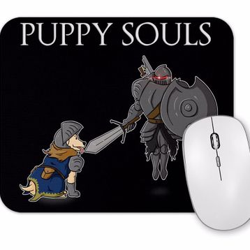 Baskı Dükkanı Puppy Souls Mouse Pad