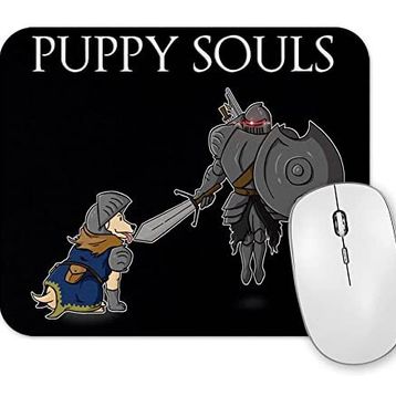 Baskı Dükkanı Puppy Souls Mouse Pad