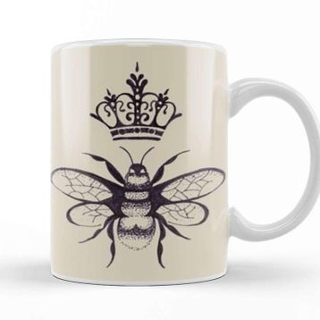 Baskı Dükkanı Queen Bee Kupa