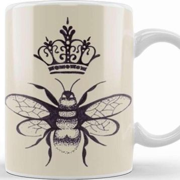 Baskı Dükkanı Queen Bee Kupa