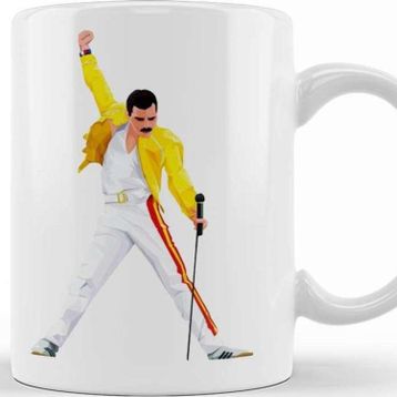 Baskı Dükkanı Queen Freddie Mercury Kupa