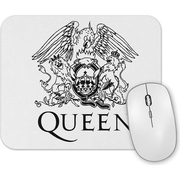 Baskı Dükkanı Queen Logo Mouse Pad