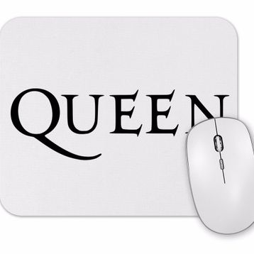 Baskı Dükkanı Queen Logo Mouse Pad