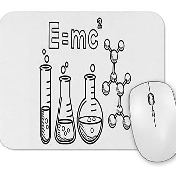 Baskı Dükkanı Quimica E Mc Formül Mouse Pad