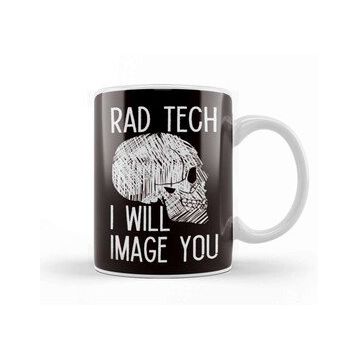Baskı Dükkanı Rad Tech Radiologist Radiographer Radiologic Technologist 1 Kupa