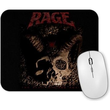 Baskı Dükkanı Rage Band Rage the Devil Mouse Pad