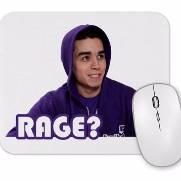 Baskı Dükkanı Rage Mouse Pad