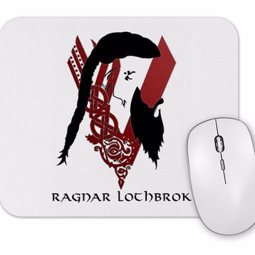 Baskı Dükkanı Ragnar Lothbrok Mouse Pad